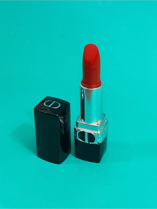 Dior Other - Dior Red Lipstick with Black Case